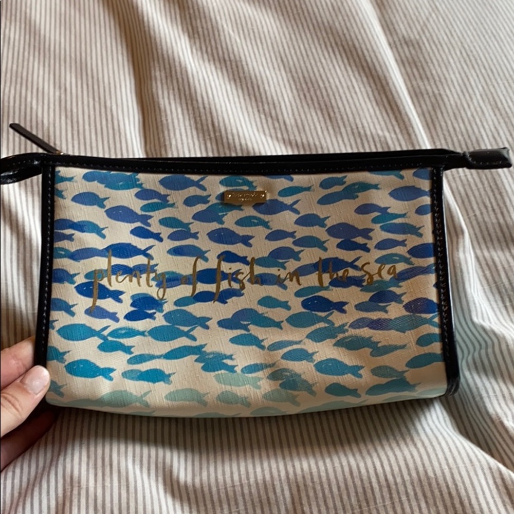 Kate spade makeup bag